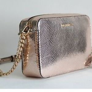 Michael Kors  Gold Snake Bag